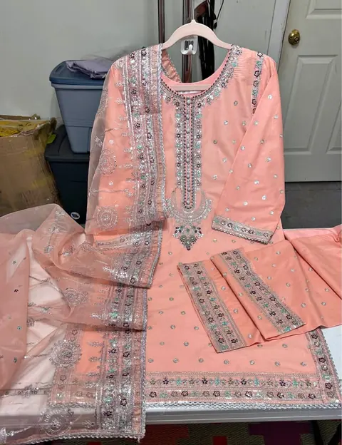 Cotton Party Wear Dress