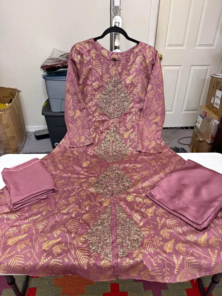 Viscose 3-Piece Flare Dress, photo 1 of 4