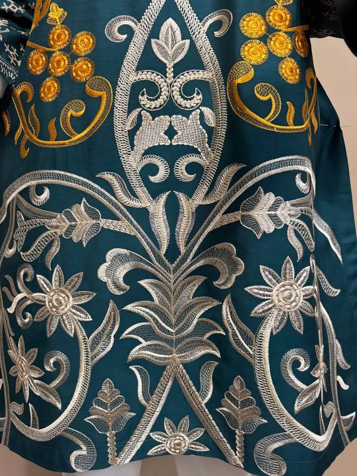 Viscose Embroidered Kurti / Top, photo 5 of 5