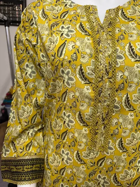 Branded Cotton Lawn 3-Piece Dress, photo 4