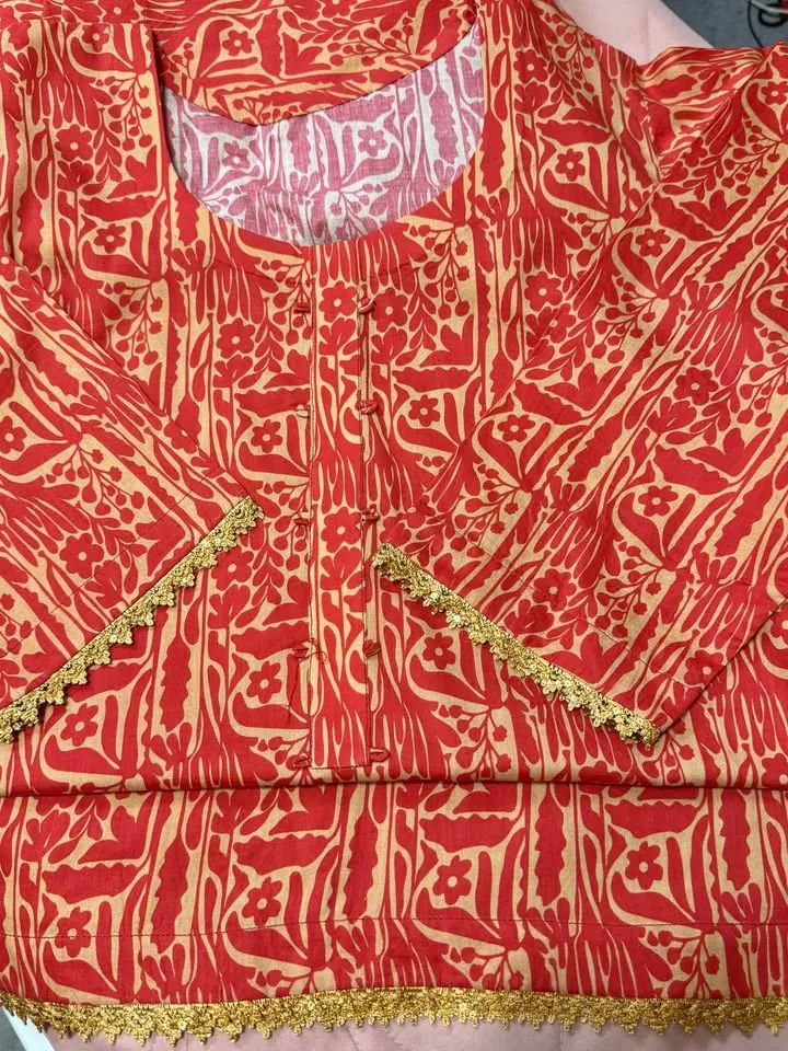 Stitched Lawn 2-Piece Pakistani Suit / Co-ord Set, photo 4 of 4