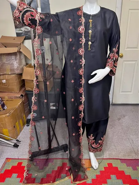 Kotail Linen Shalwar Suit