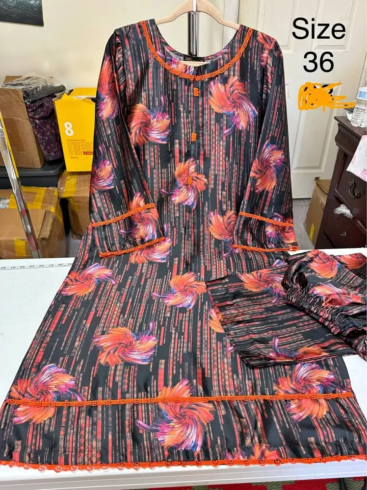 Silk 2-Piece Dress, photo 1 of 4