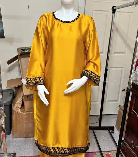 Pakistani Silk Long Kurta / Tunic