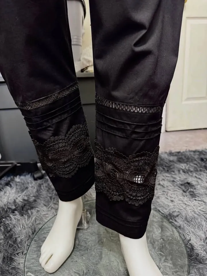 Black Stylish Cotton Pant, photo 5 of 5