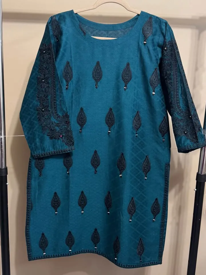 Cotton Embroidered Kurti / Tunic, photo 3 of 5