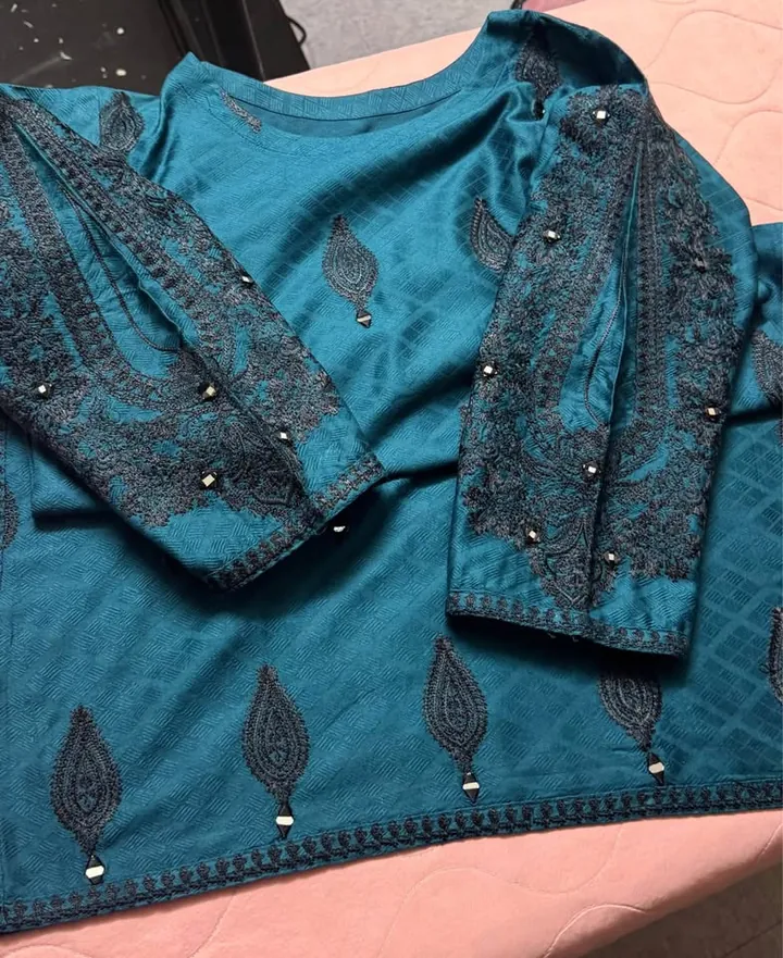 Cotton Embroidered Kurti / Tunic, photo 4 of 5